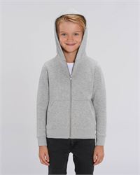 FELPA CON ZIP E CAPPUCCIO DA BAMBINO